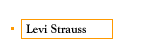 Levi Strauss